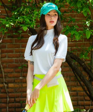 BENECIA 12 Functional Puff Short Sleeve - White