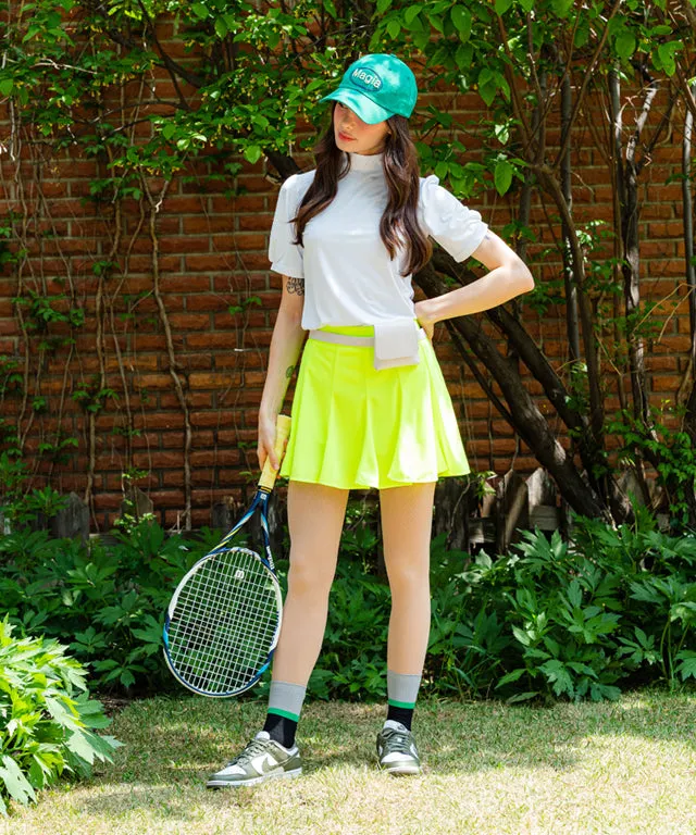 BENECIA 12 Functional Puff Short Sleeve - White