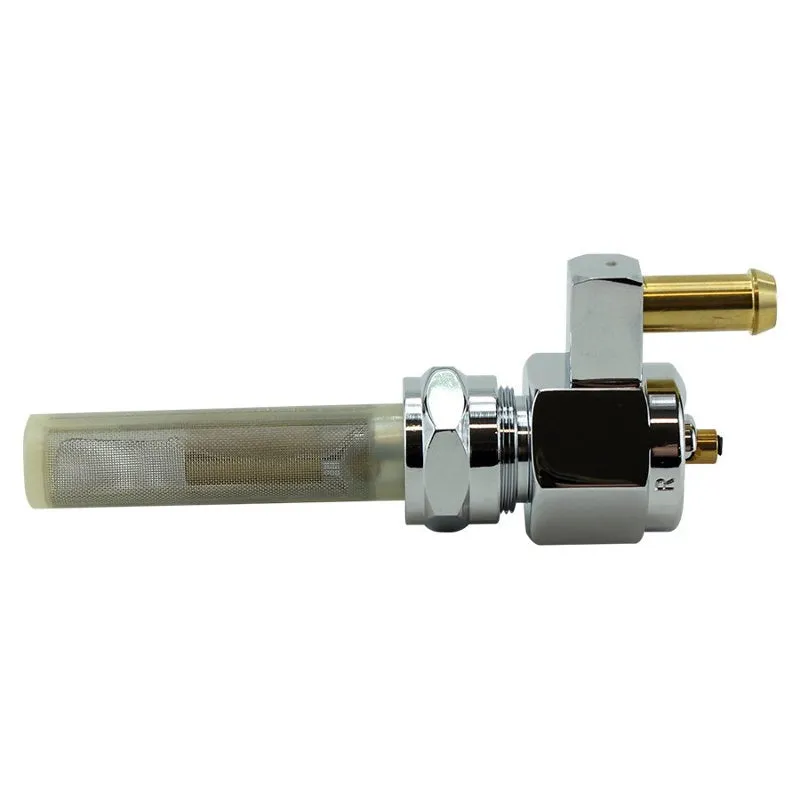 Billet petcock fuel valve 22mm straight outlet