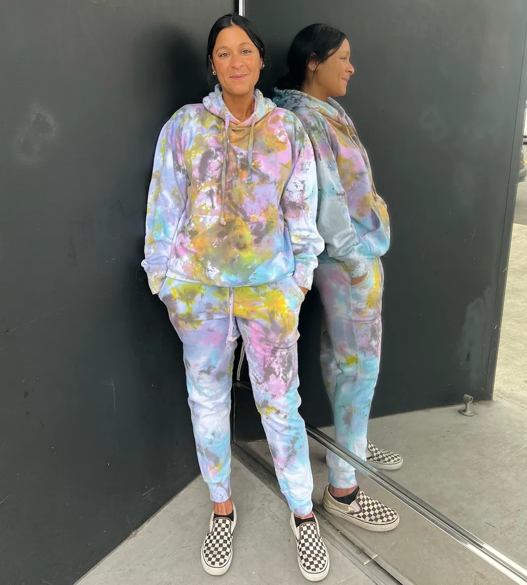Birthday Cake Tie Dye Loungewear Set
