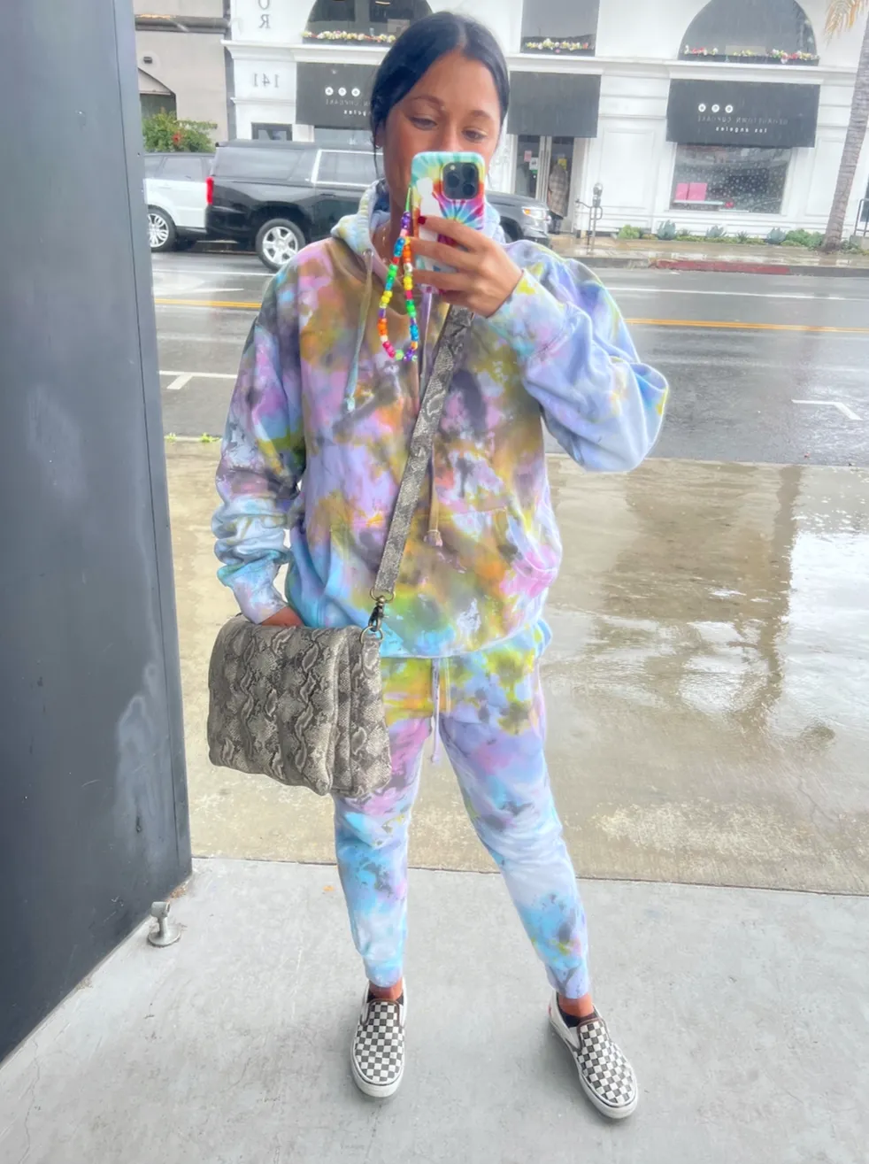 Birthday Cake Tie Dye Loungewear Set
