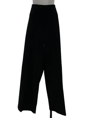 Black Straight Pants