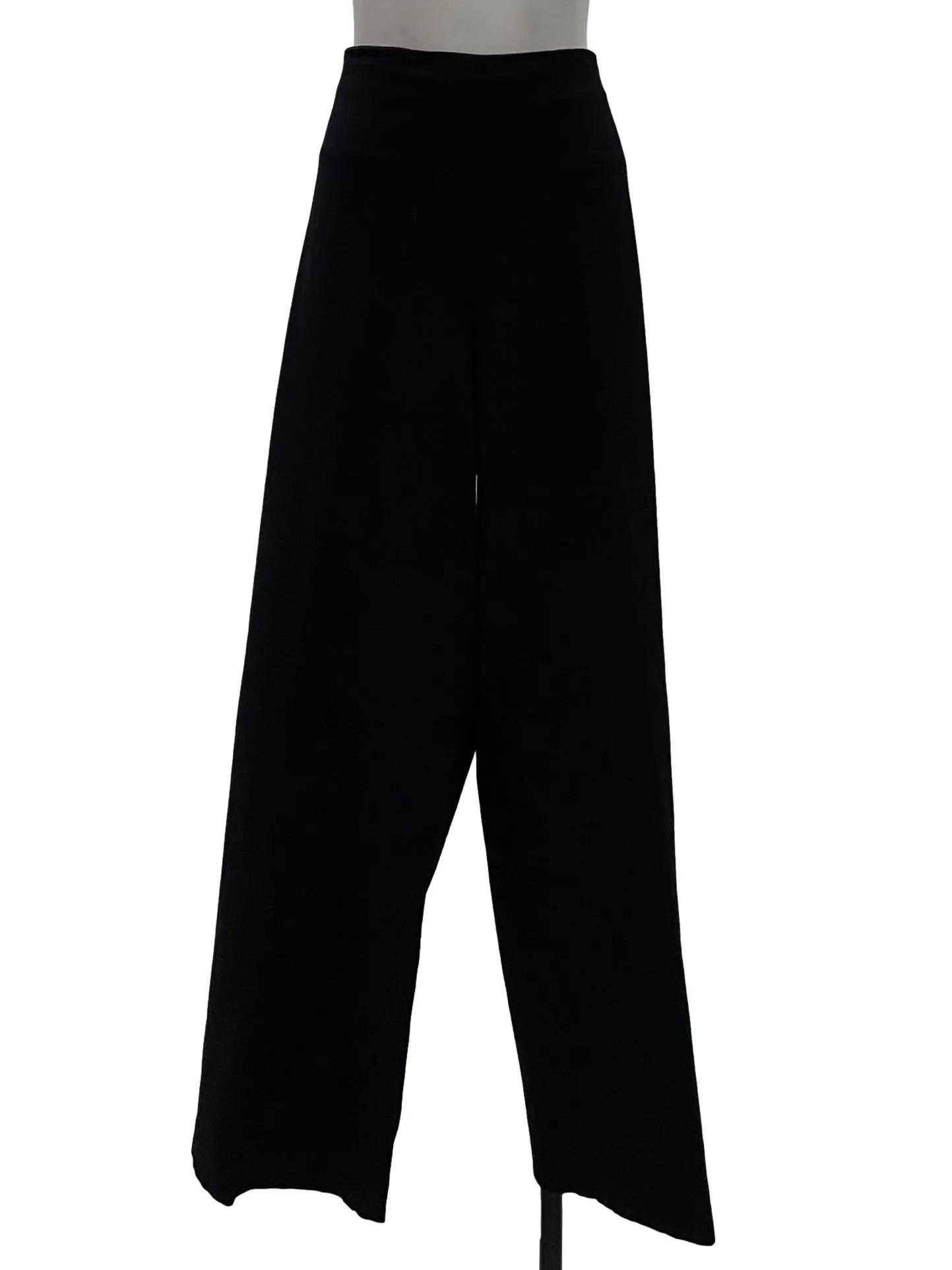 Black Straight Pants