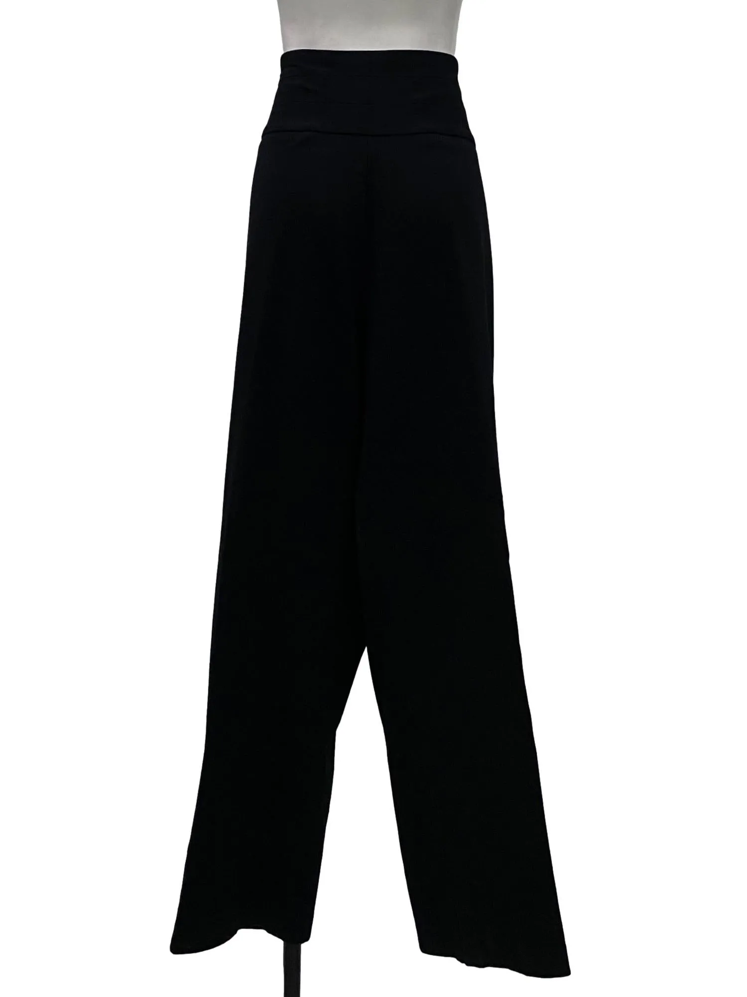 Black Straight Pants