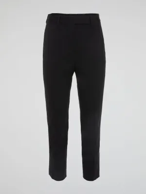 Black Tapered Pants
