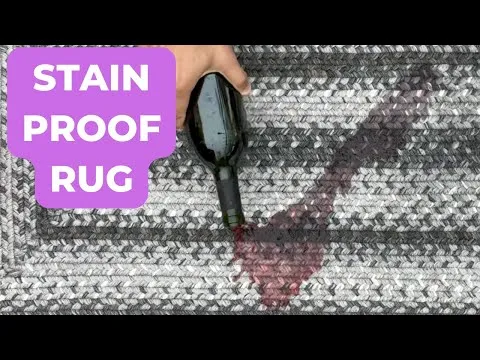Black Ultra Durable Small Braided Rugs In Set