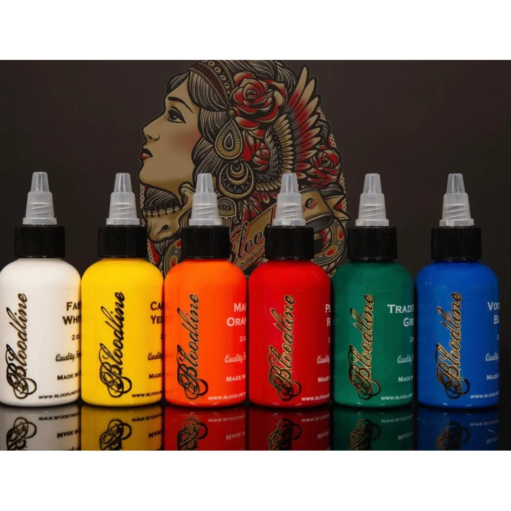 BLOODLINE 6 COLOR TRADITIONAL INK SET 1OZ