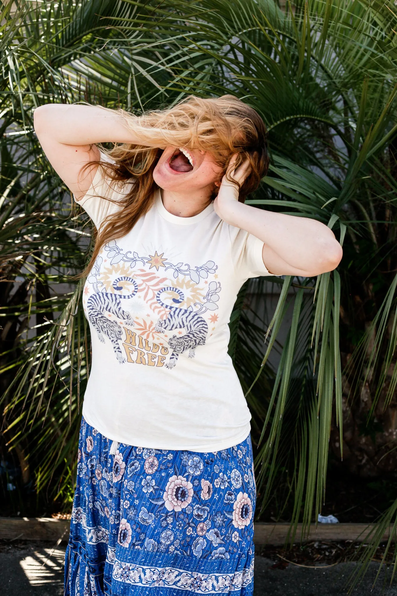 Blue Moon “Wild & Free” Graphic Tee