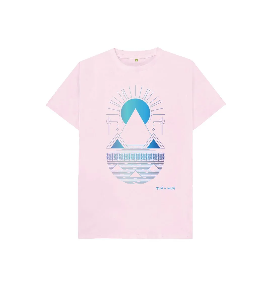 Blue Triangle Short Sleeve Kids Tee