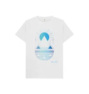 Blue Triangle Short Sleeve Kids Tee