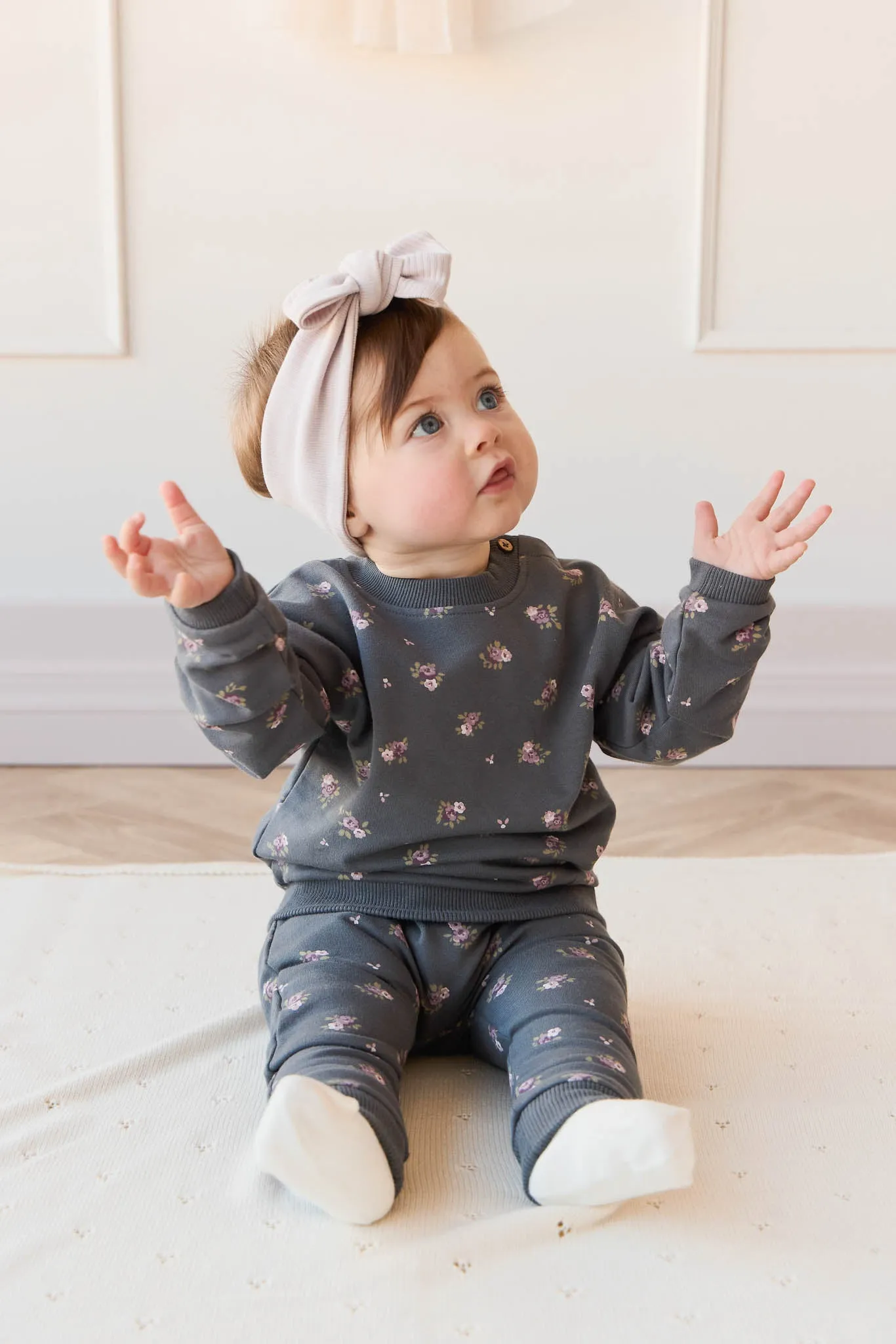 Bobbie floral sweatshirt set by Jamie Kay
