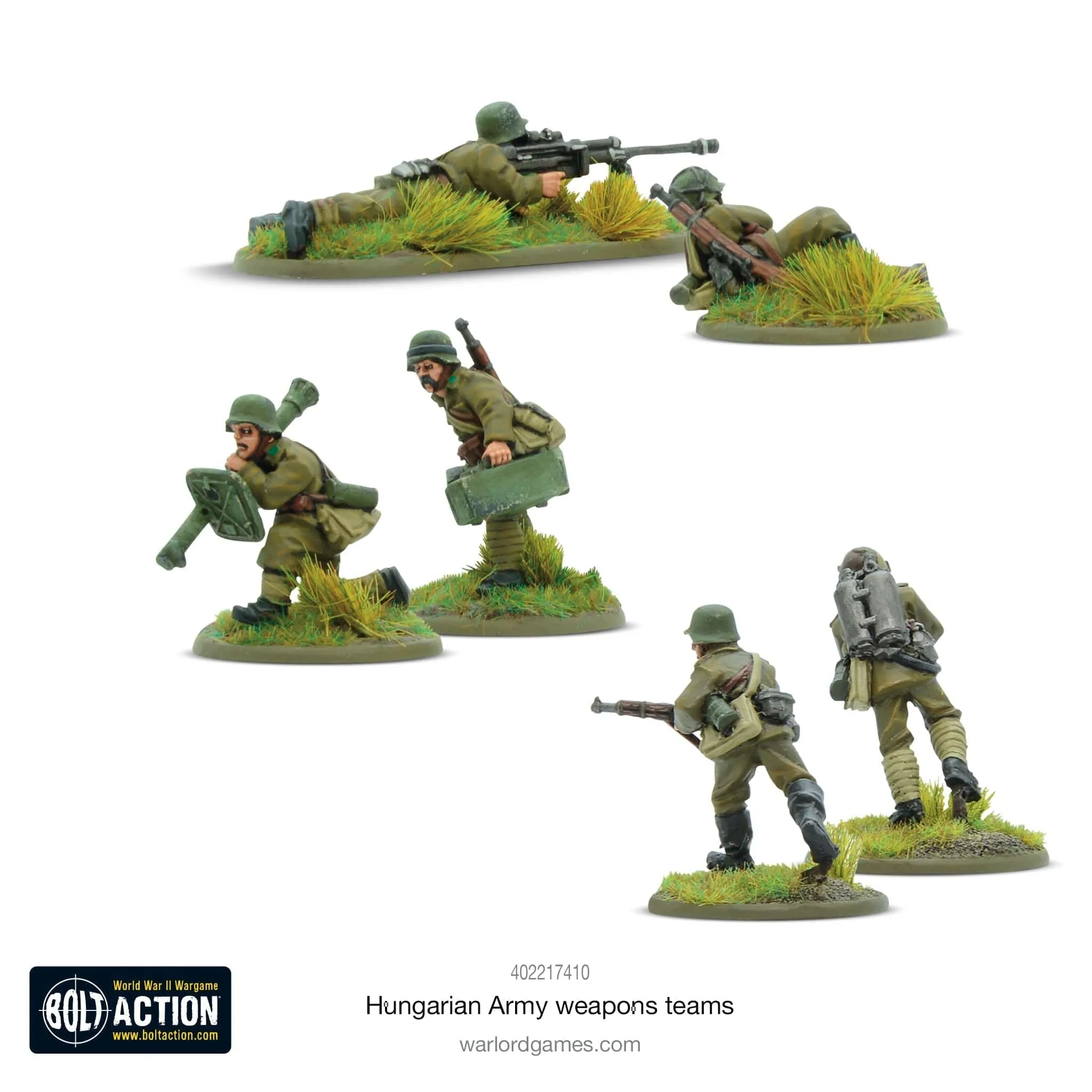 Bolt Action Hungarian Army Weapons Teams