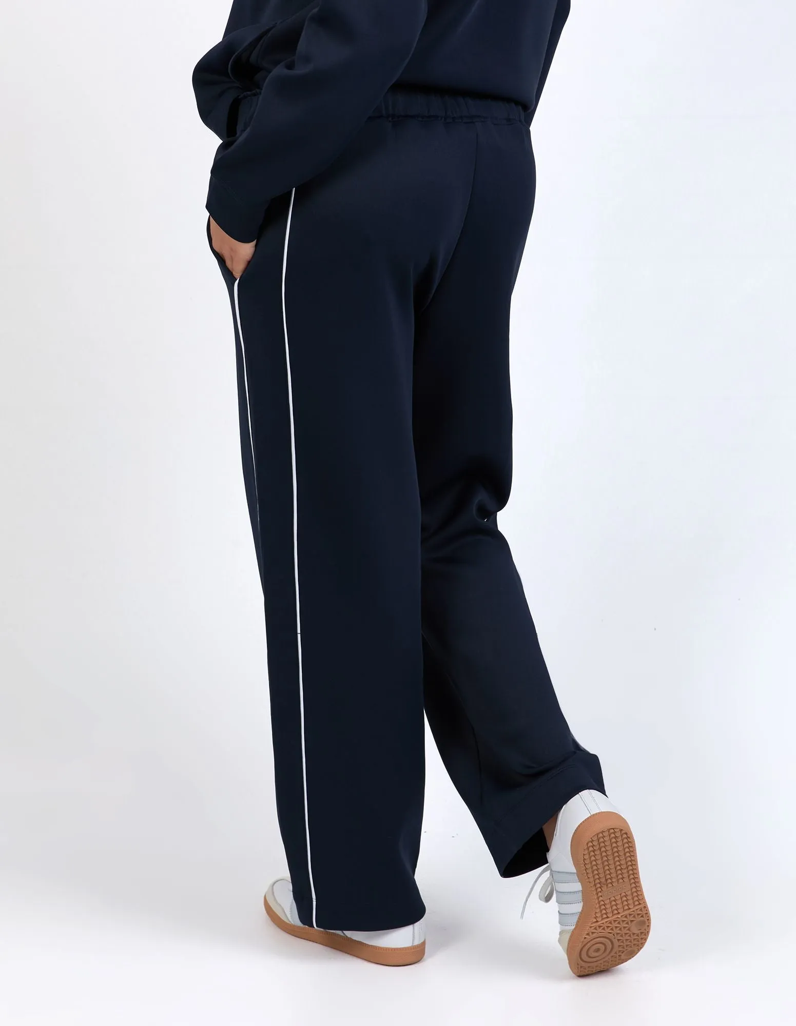 Bonnie Wide Leg Pant - Dark Sapphire