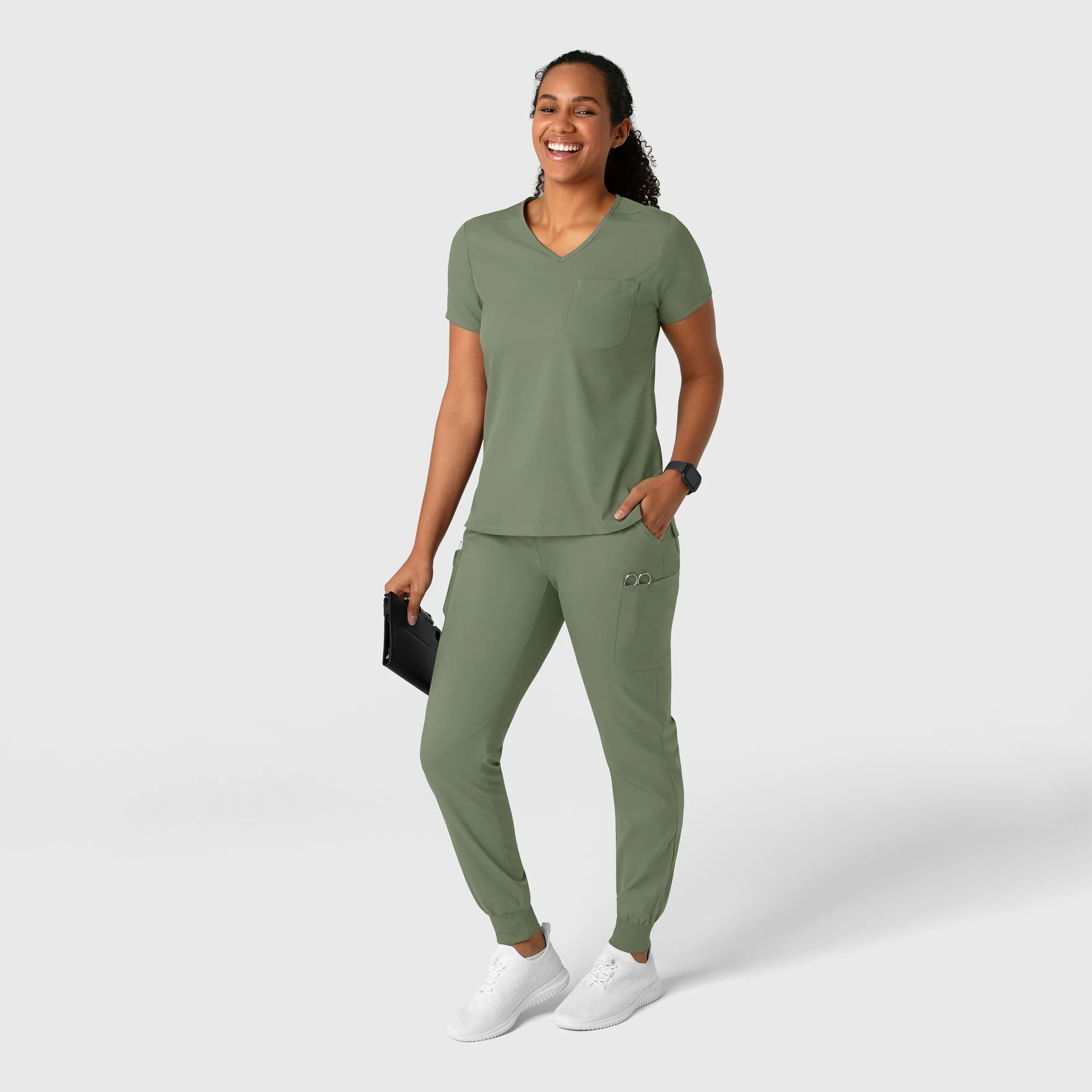 Boundless 5151 Jogger Scrub Pants Sage