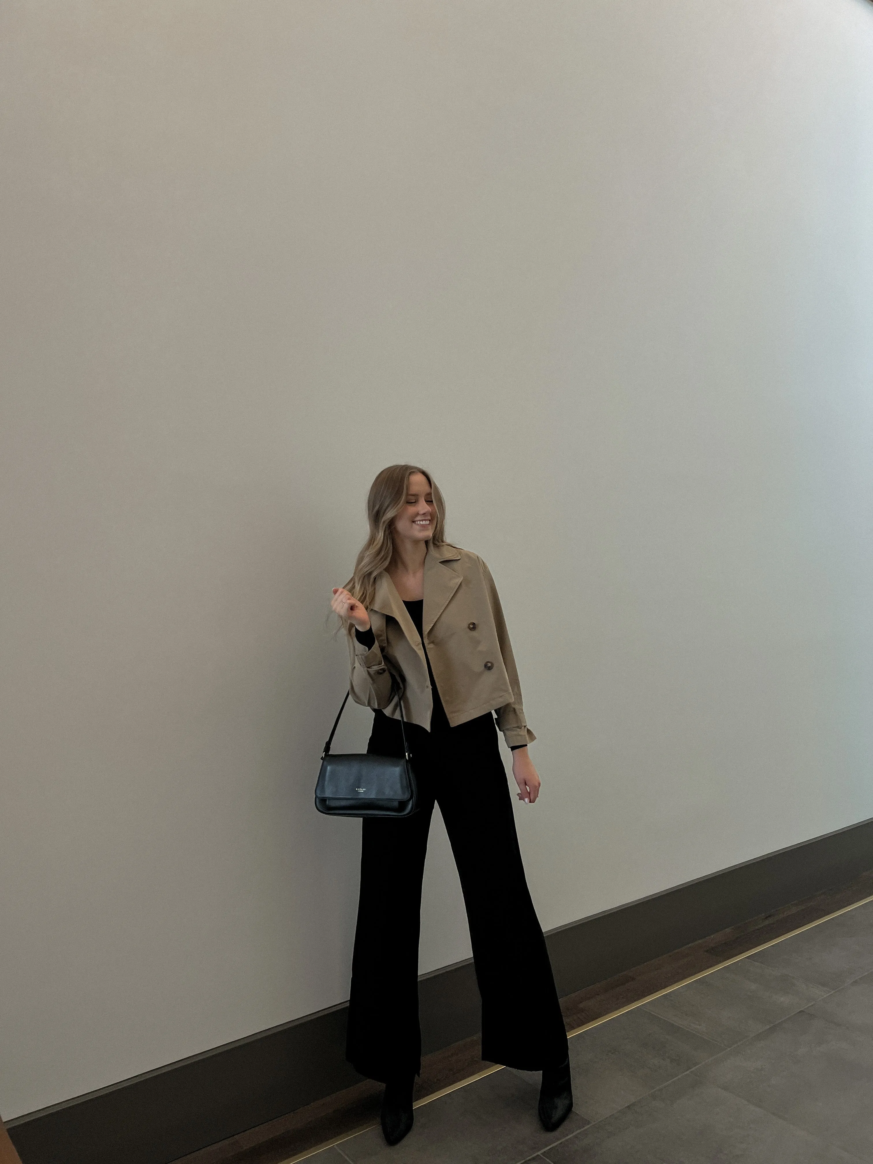 Brie Cropped Trench - FINAL SALE