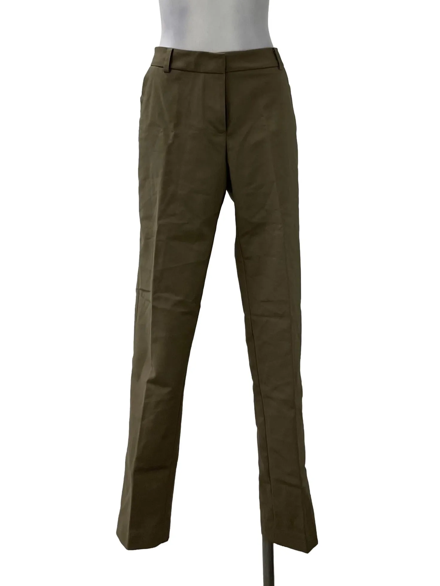 Brown Straight Cut Pants