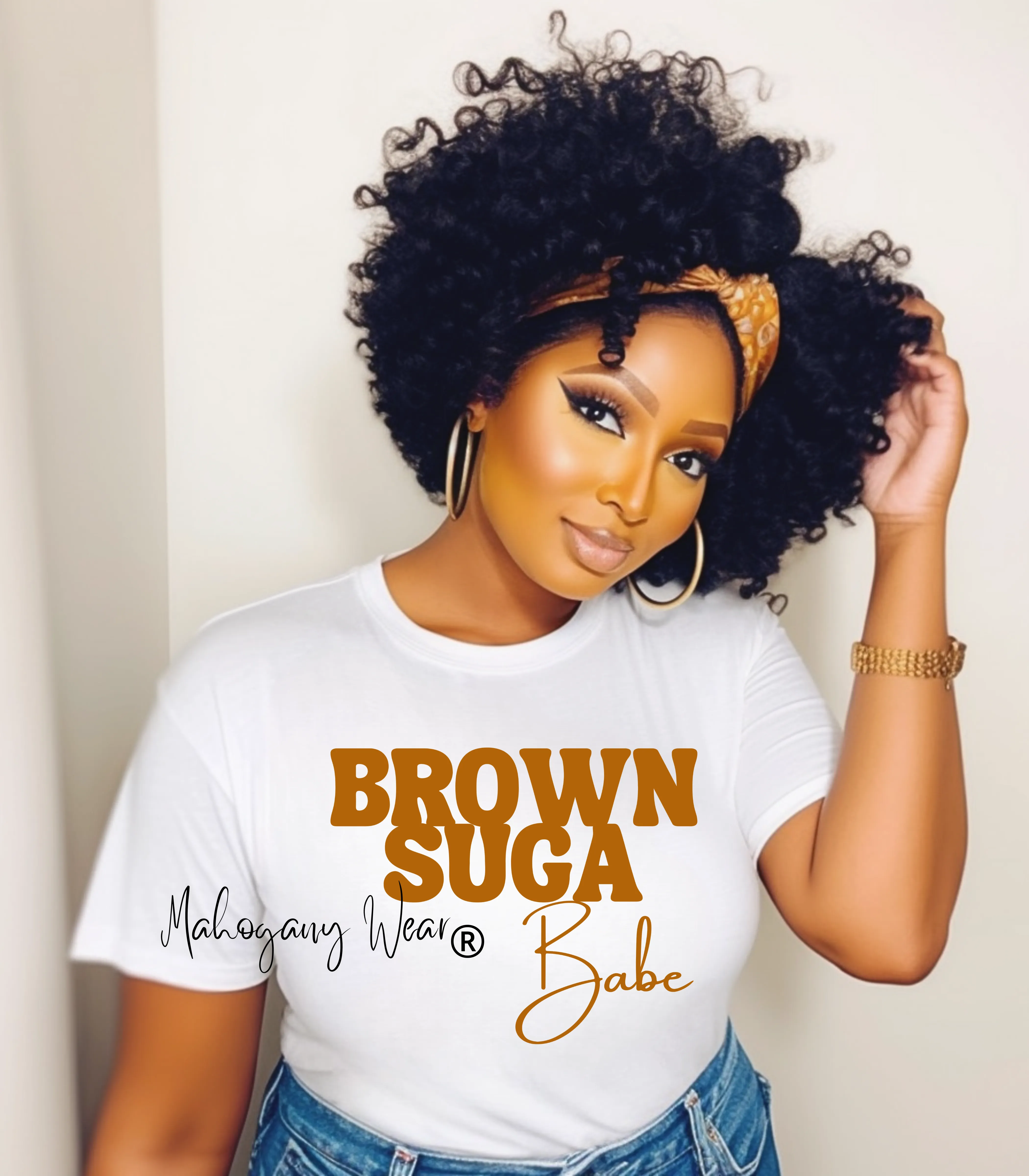Brown Suga Babe Premium Tee