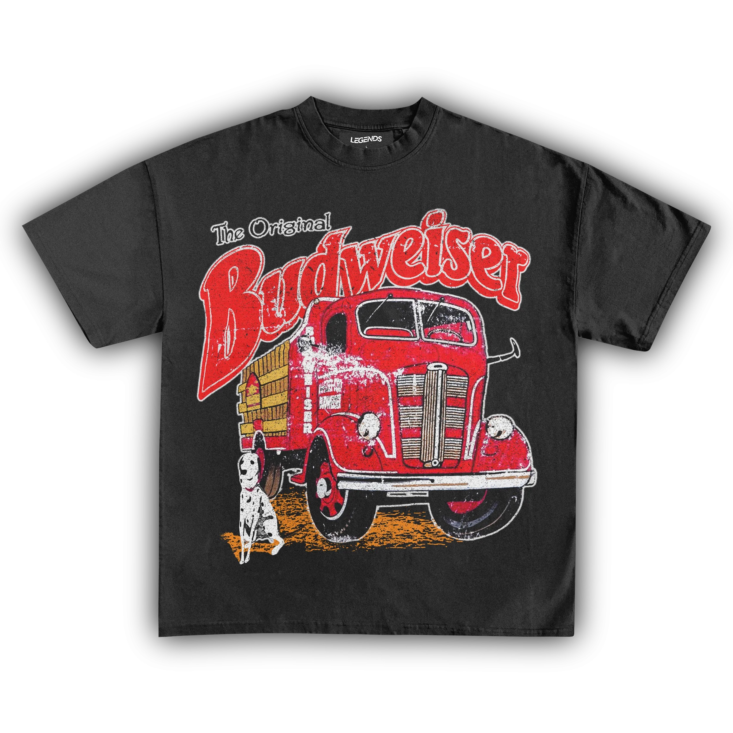 BUDWEISER FIRE TRUCK VINTAGE TEE