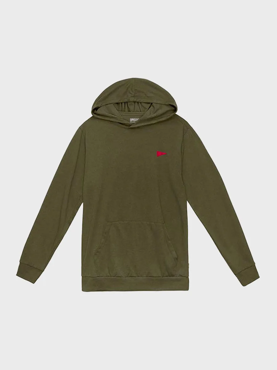 Burgee Hooded Long Sleeve T-Shirt