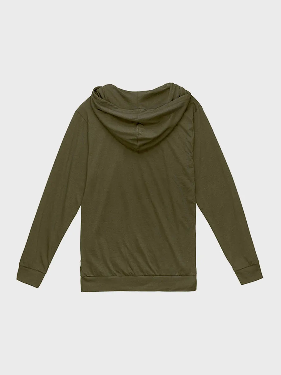 Burgee Hooded Long Sleeve T-Shirt