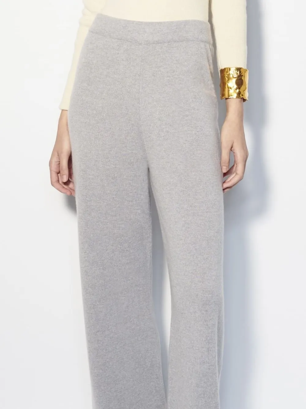 Cashmere Straight Pants