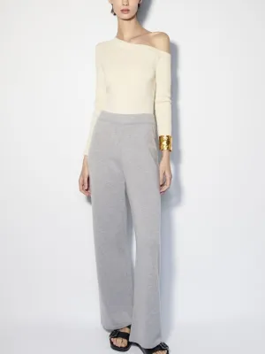 Cashmere Straight Pants