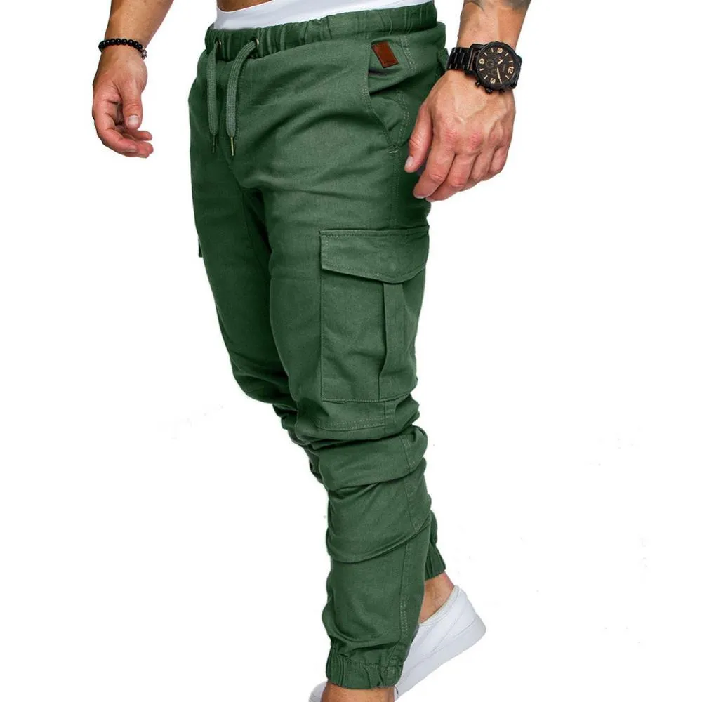 Casual Jogger Pants with Drawstring & Pockets