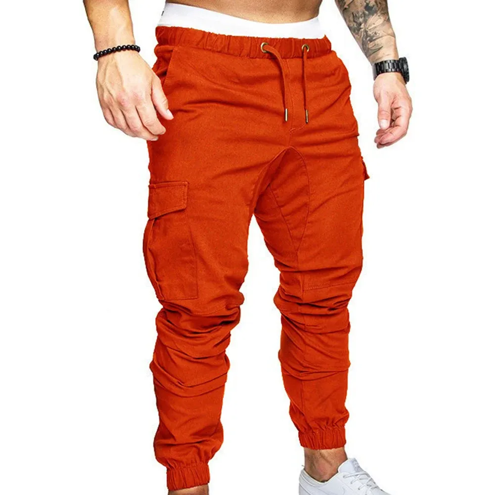 Casual Jogger Pants with Drawstring & Pockets