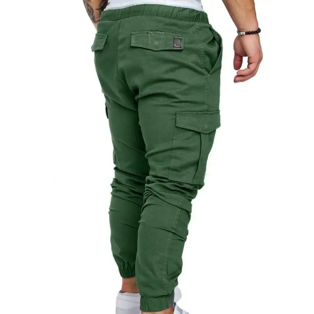 Casual Jogger Pants with Drawstring & Pockets