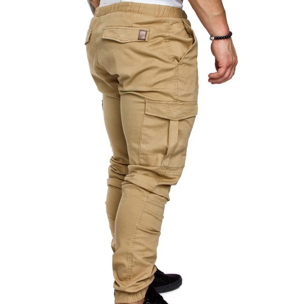 Casual Jogger Pants with Drawstring & Pockets