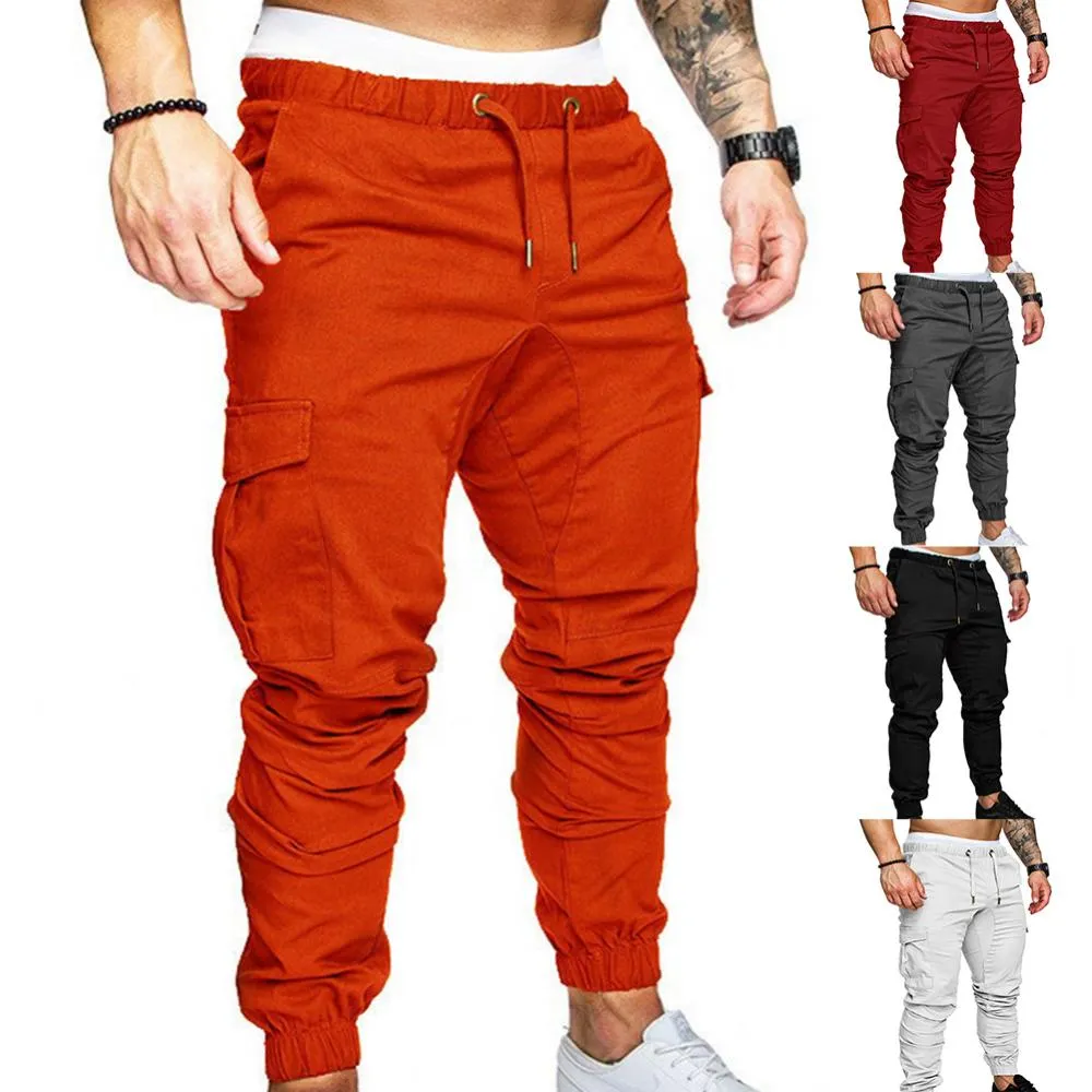 Casual Jogger Pants with Drawstring & Pockets