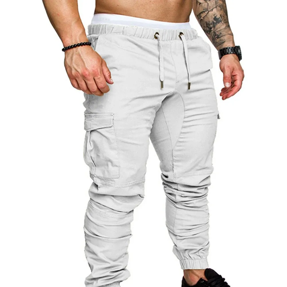 Casual Jogger Pants with Drawstring & Pockets