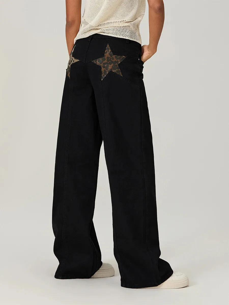 Casual Star Pattern Pants