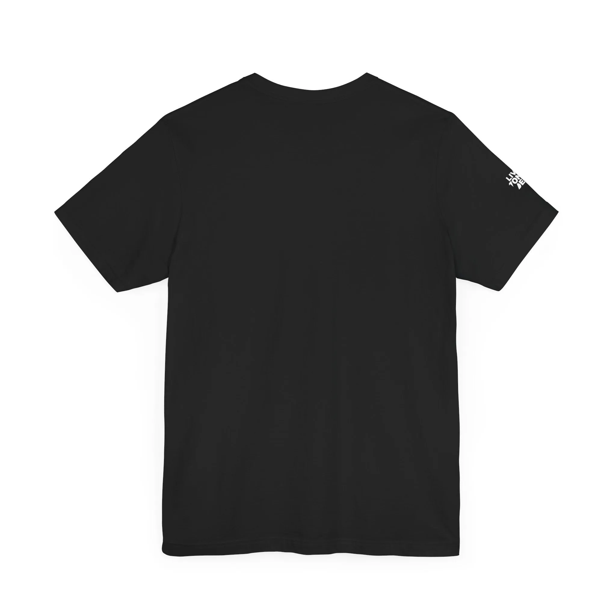 Chakra Flow Unisex Tee (White on Black)