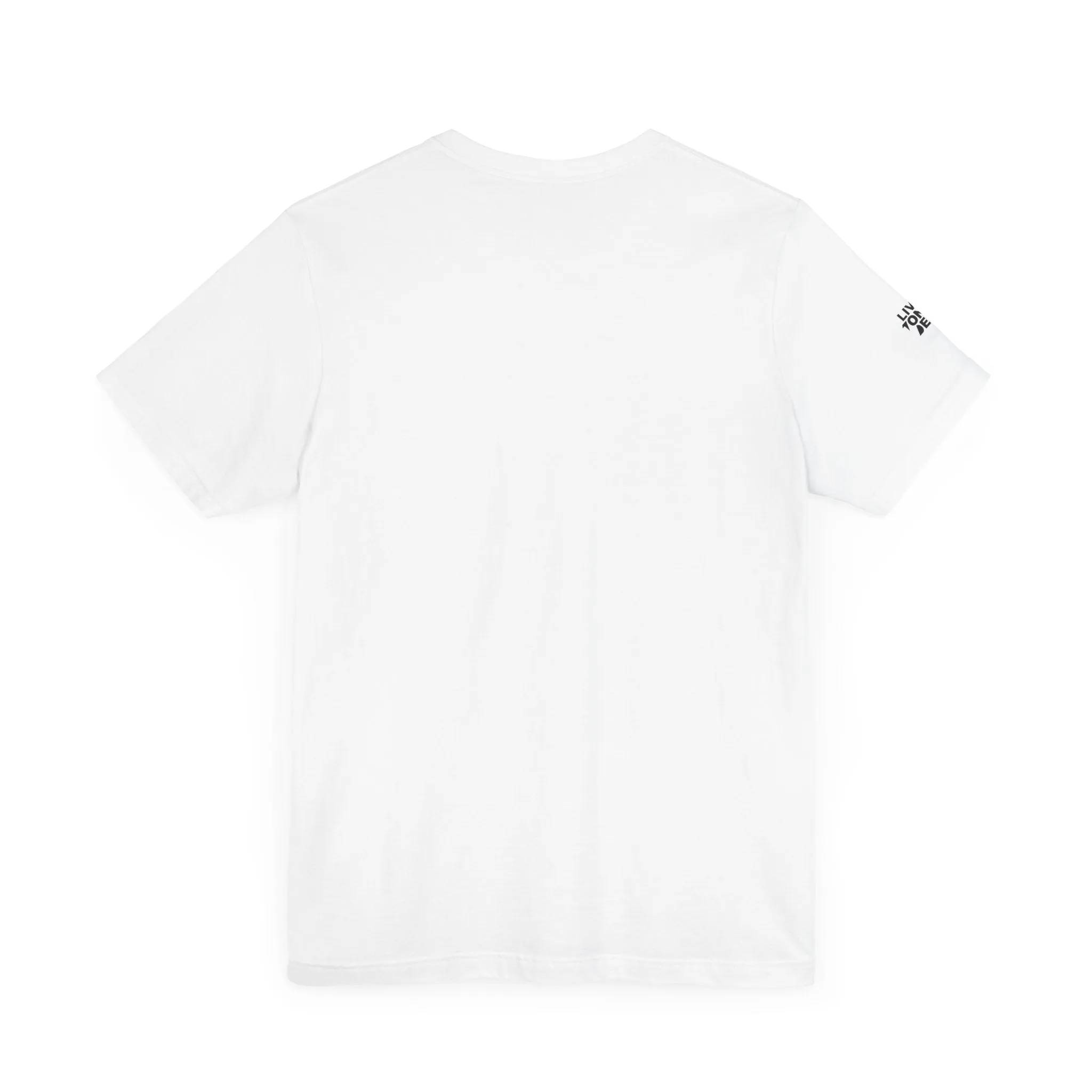 Chakra Flow Unisex Tee (White on Black)