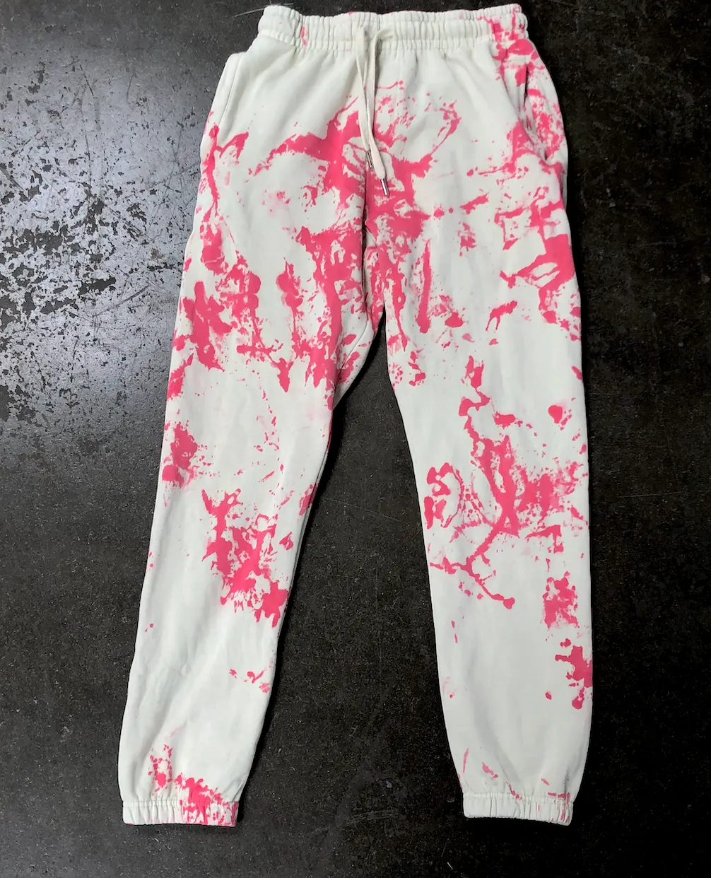 Cherry Pistachio Tie Dye Sweatpants