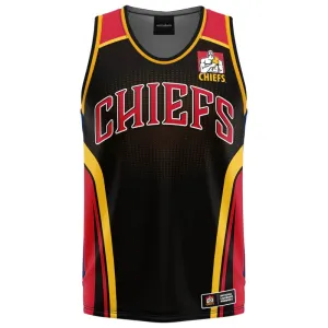 Chiefs 'Hoops' Basketball Singlet - Adult