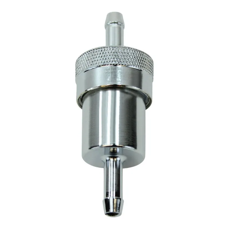 Chrome High Performance Fuel Filter (1/4" Line)