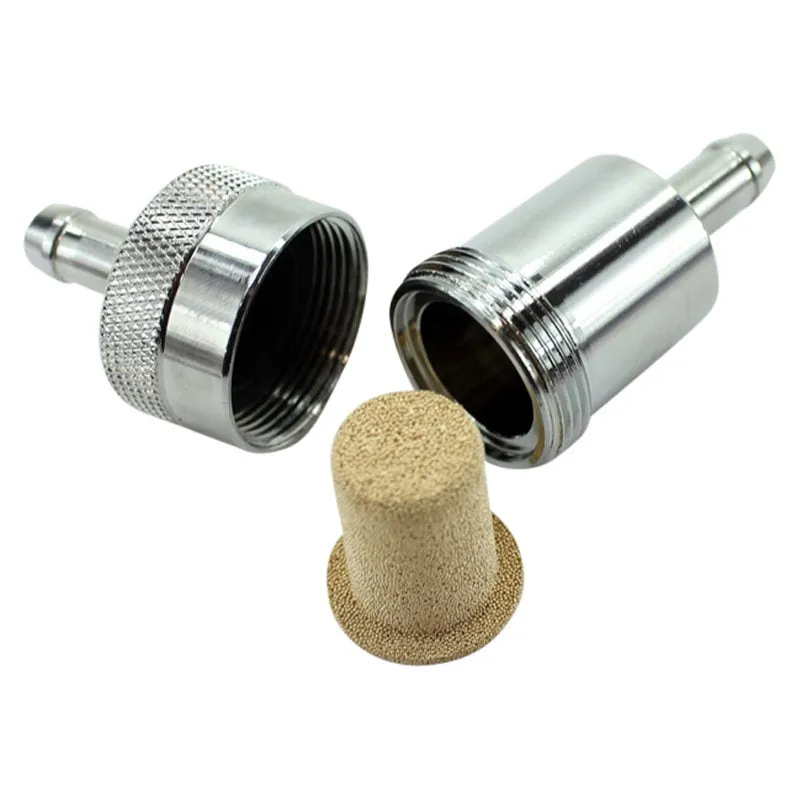 Chrome High Performance Fuel Filter (1/4" Line)