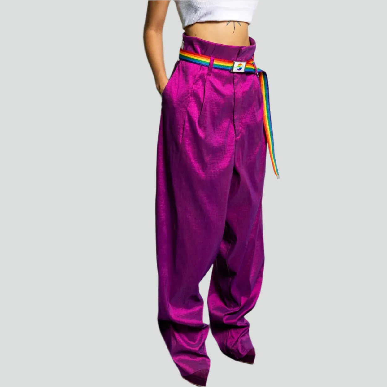 CHUCO PANTS • MAGENTA