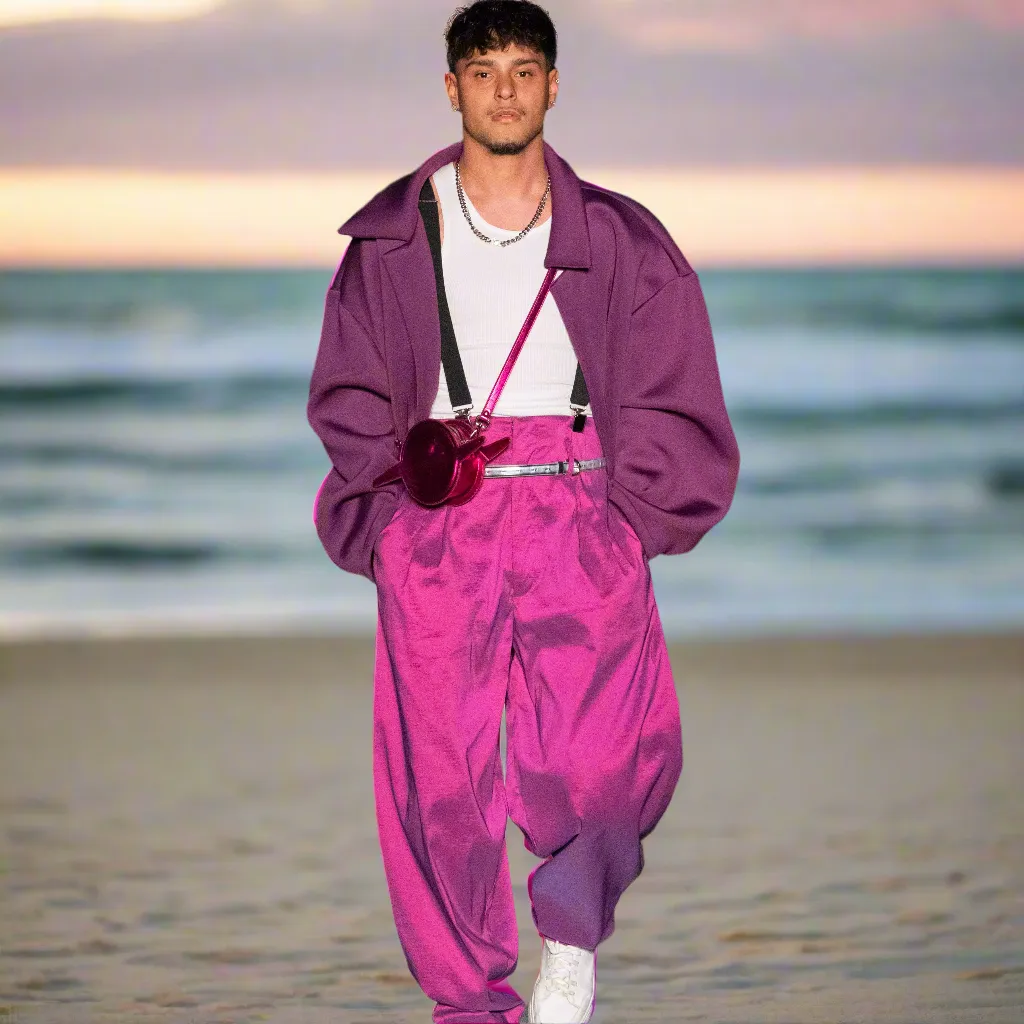 CHUCO PANTS • MAGENTA