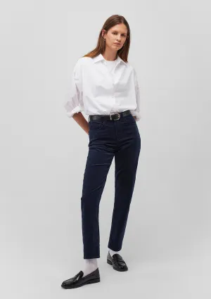 Cindy Navy Cord Pants