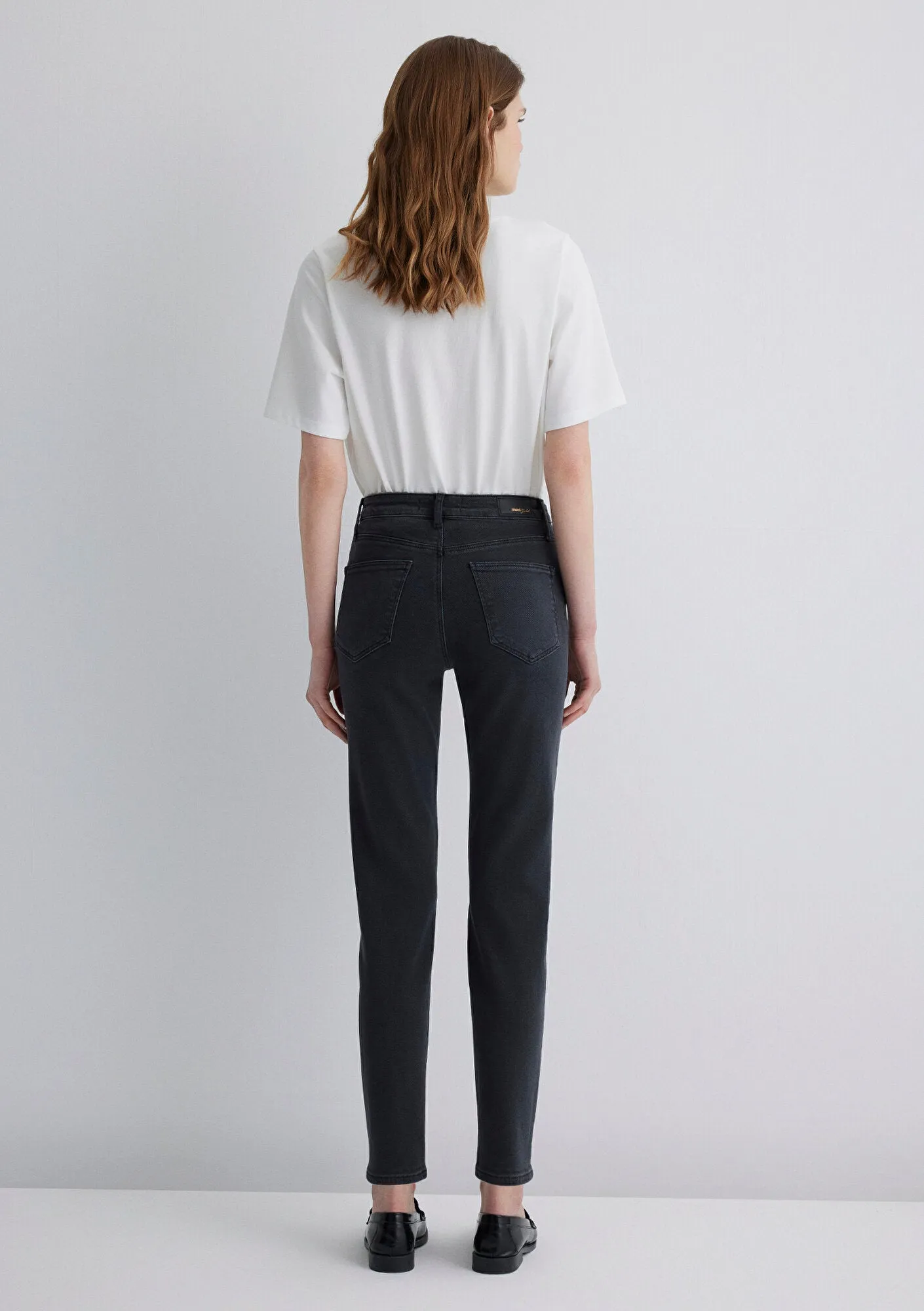 Cindy Smoke Gold Shape Jean Pants