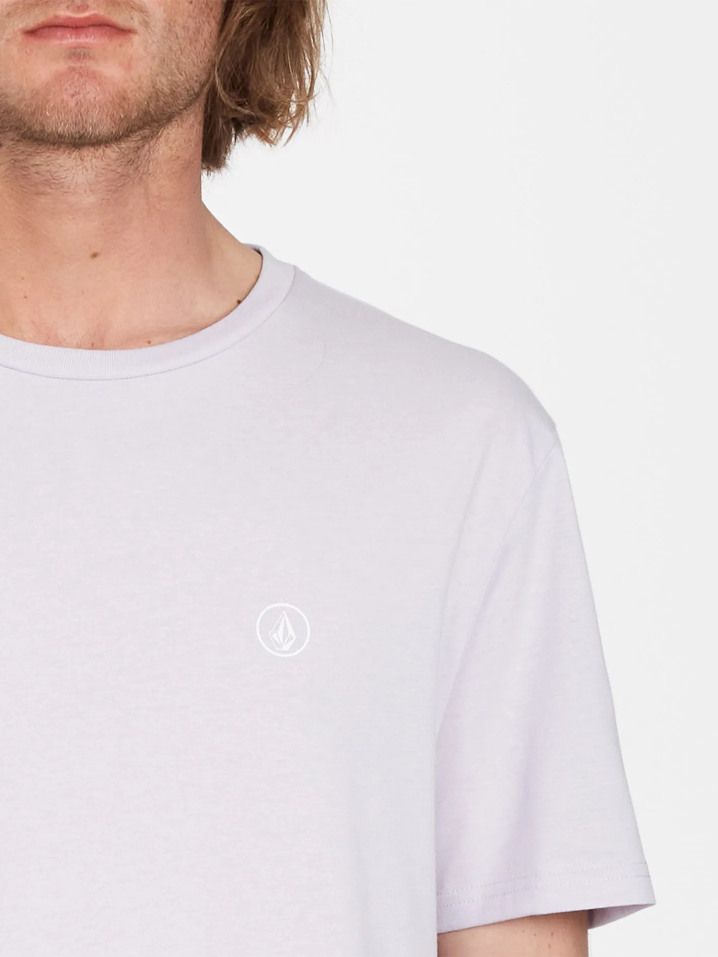 Circle Blanks T-shirt - LIGHT ORCHID