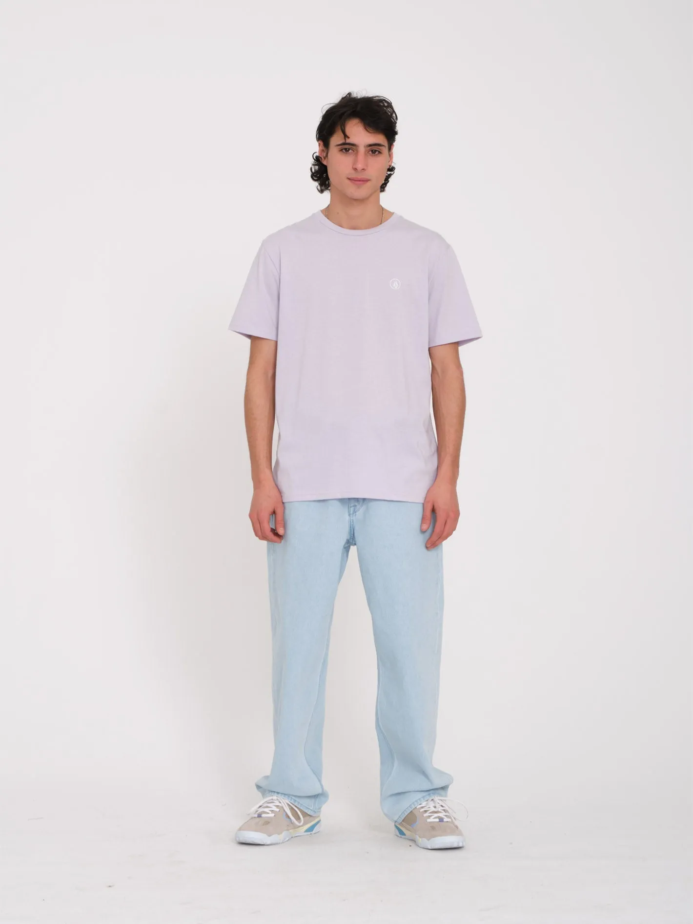 Circle Blanks T-shirt - LIGHT ORCHID