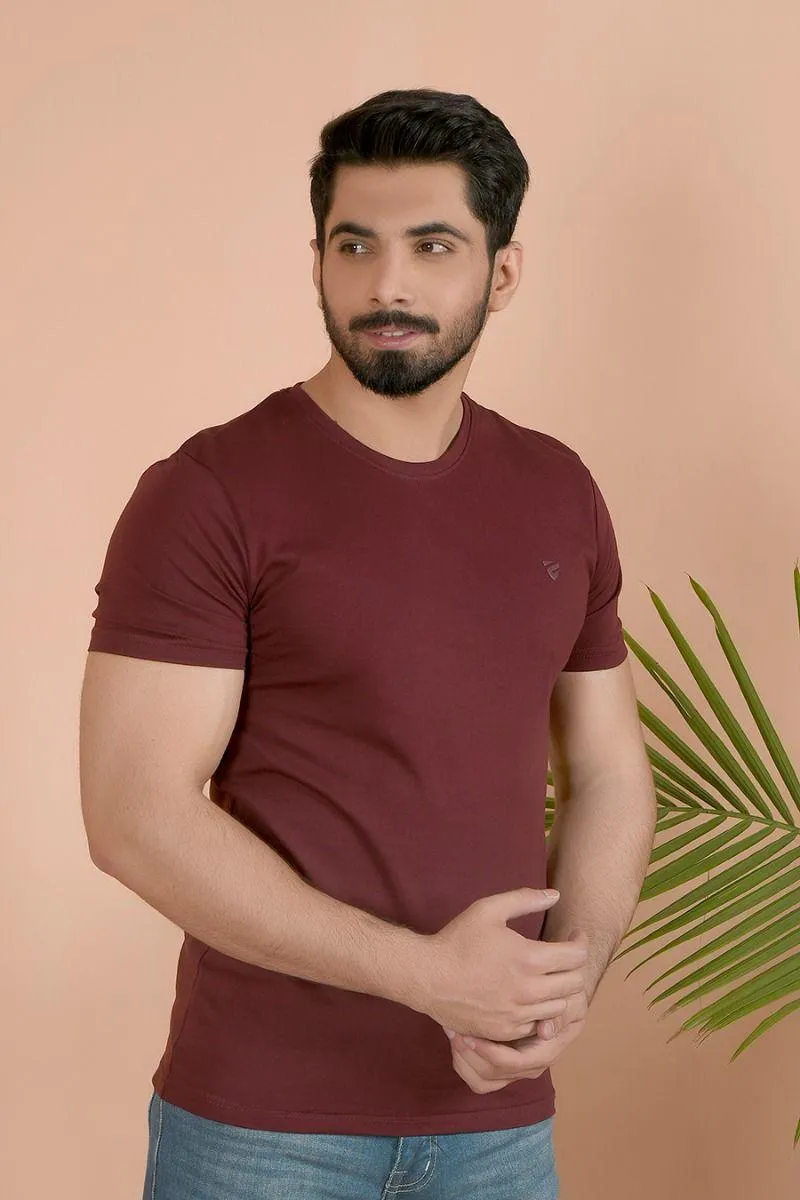 CLASSIC MAROON T-SHIRT