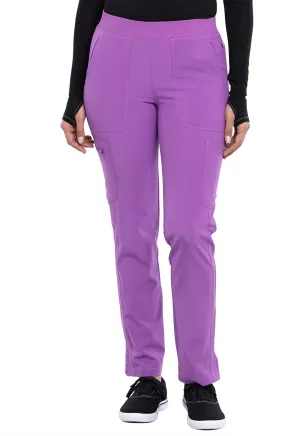 Classics CK065A Mid Rise Tapered Leg Pull-on Pants Purple Nitro