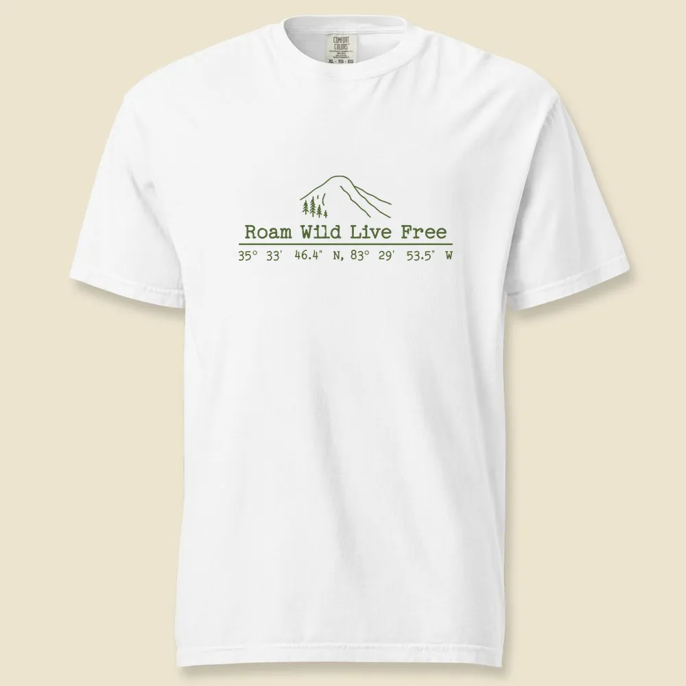 Clingmans Dome Coordinates Premium Unisex Tee