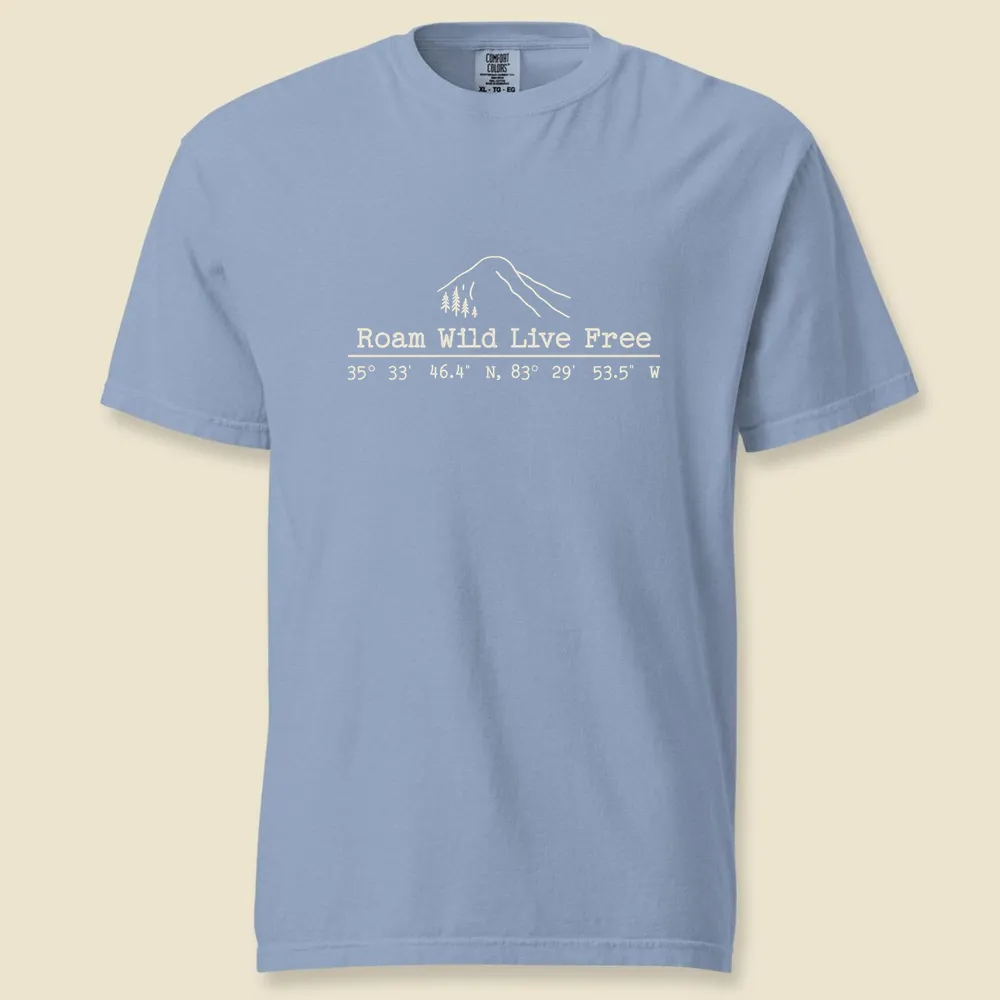 Clingmans Dome Coordinates Premium Unisex Tee