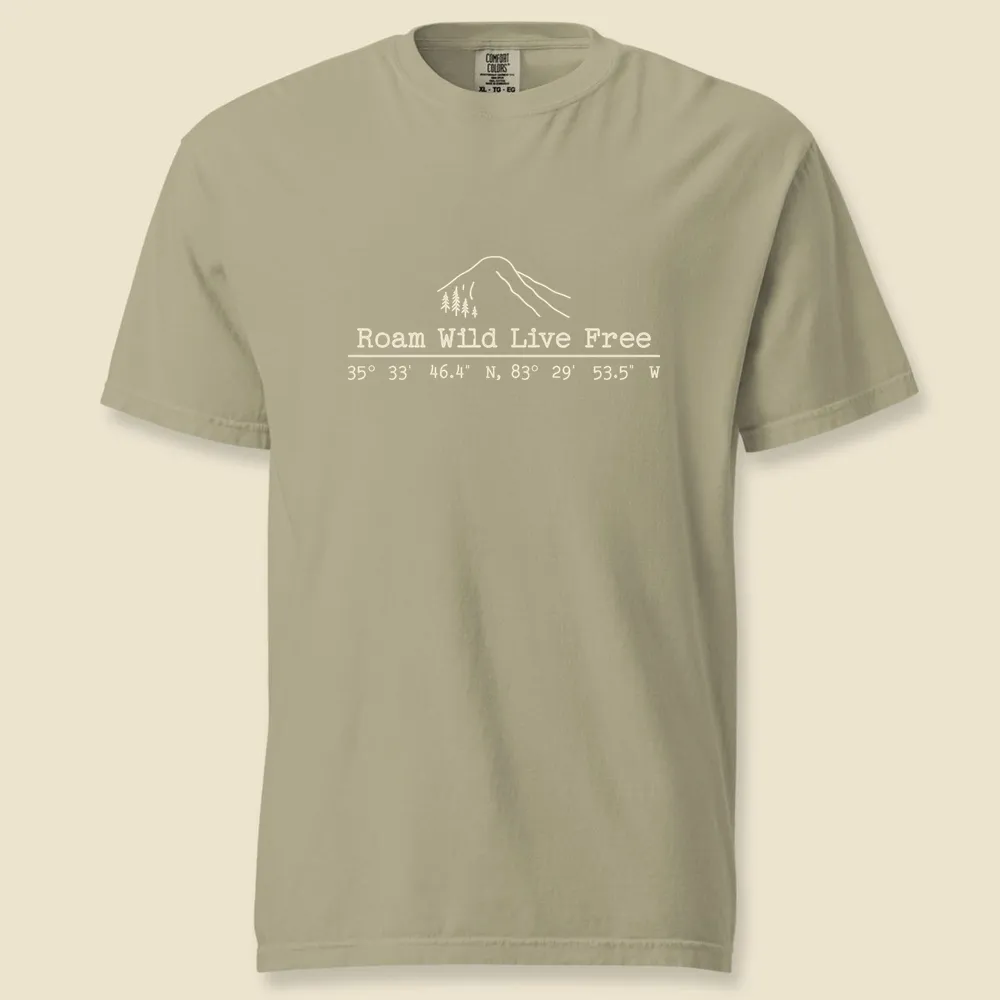 Clingmans Dome Coordinates Premium Unisex Tee